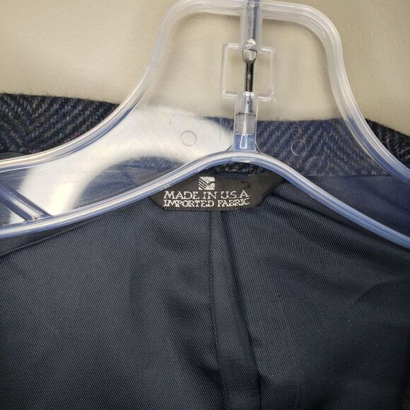 Vintage Polo Ralph Lauren 40R Herringbone Sports Coat Jacket UK Woven USA Made - Picture 4 of 6